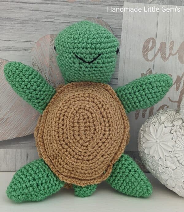 Handmade Crochet Sea Turtle - product image 3