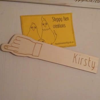 Cute handmade personalised wooden pointer | Learning support - product image 3