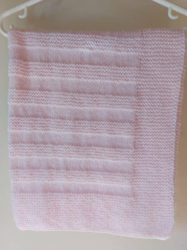 Hand Knitted Baby Blanket - product image 4