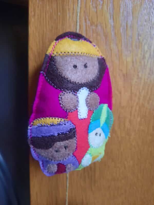 Six Part Felt Nativity - product image 3