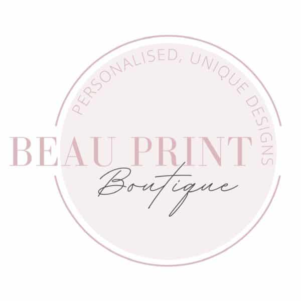 Beau Print Boutique shop logo