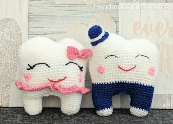 Handmade Crochet Tooth Fairy - main product image