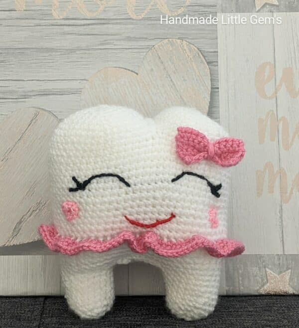 Handmade Crochet Tooth Fairy - product image 4