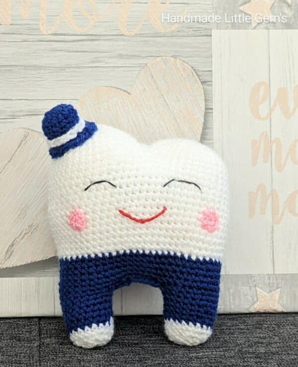 Handmade Crochet Tooth Fairy - product image 2