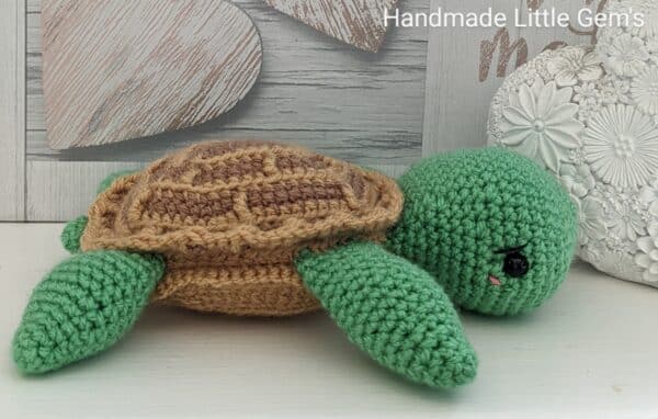 Handmade Crochet Sea Turtle - product image 2