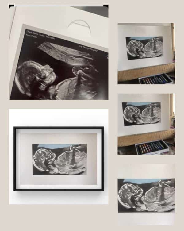 Baby scan portraits - product image 4