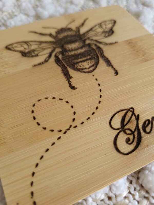 Bamboo Bee Coaster-Single - product image 3