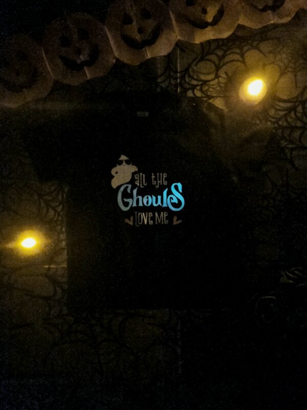 Glow in the dark halloween t shirt (6-12 mnths) - product image 2