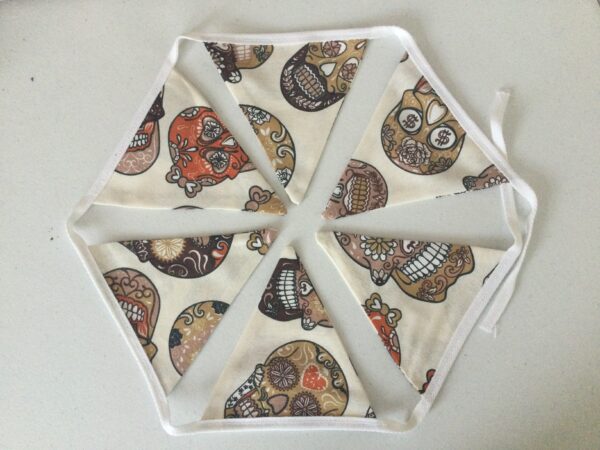 Sugar Skull Bunting - main product image