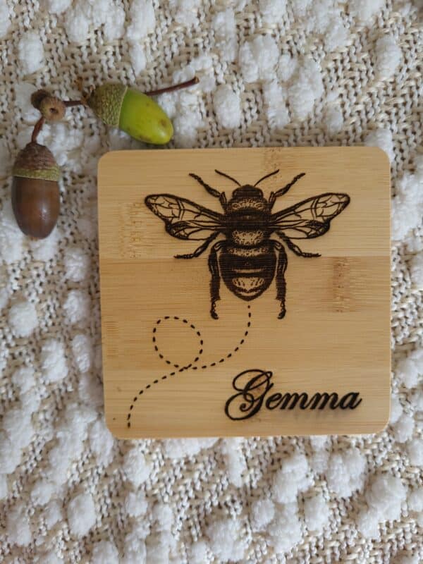 Bamboo Bee Coaster X 2 - product image 4