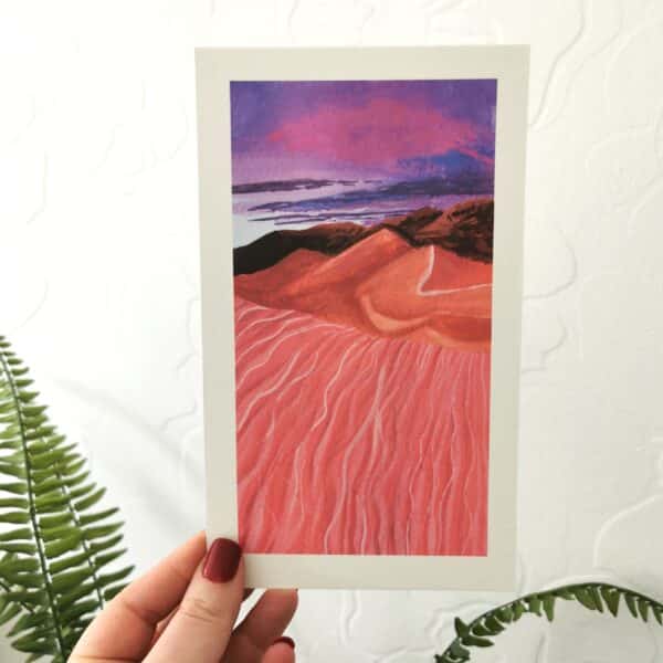 Desert Dream Goauche Painting Print - product image 2