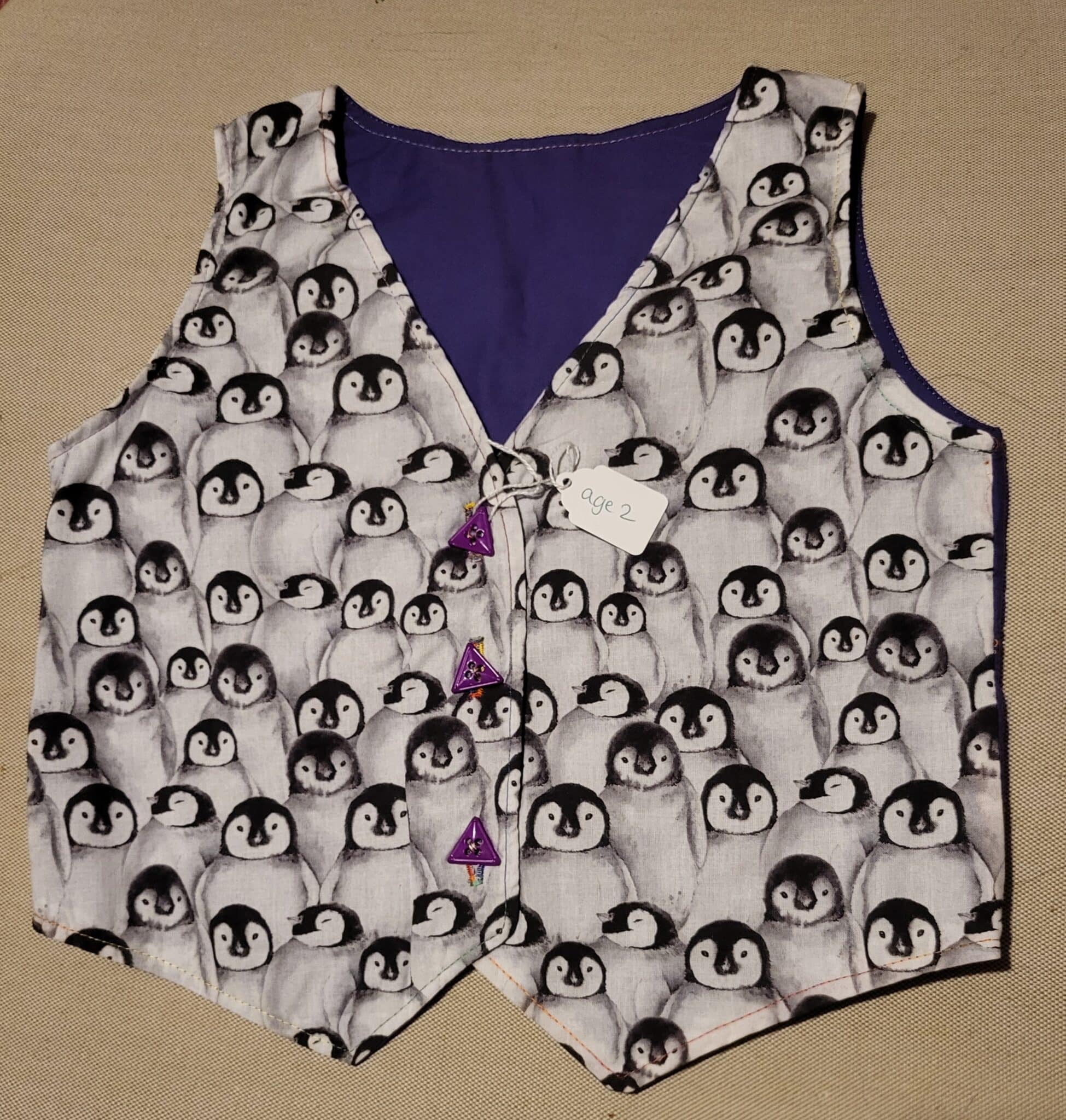 Christmas waistcoat Age 2 - main product image