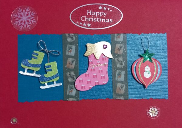 Merry Christmas handmade card . - main product image