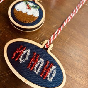 Embroidered Hanging Decoration Set