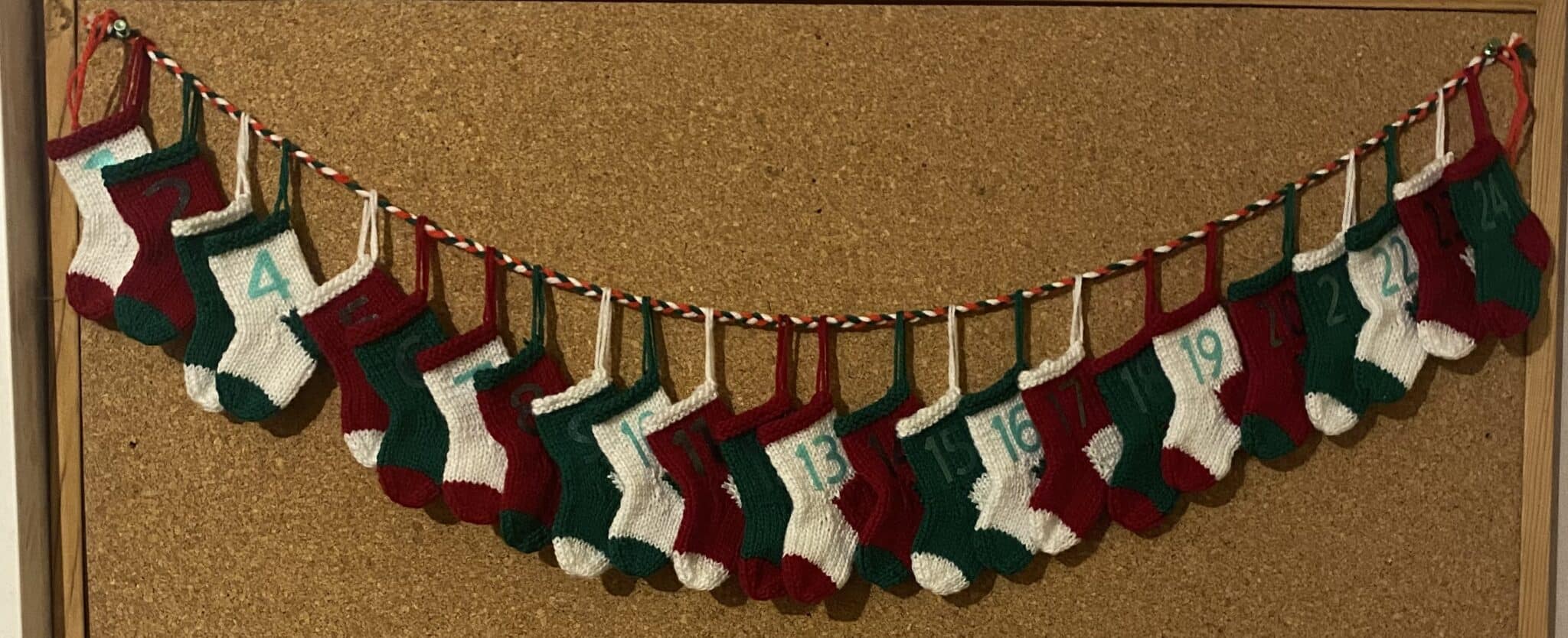 24 day advent calendar stocking - main product image