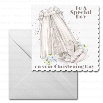 Boys Christening Card - main product image