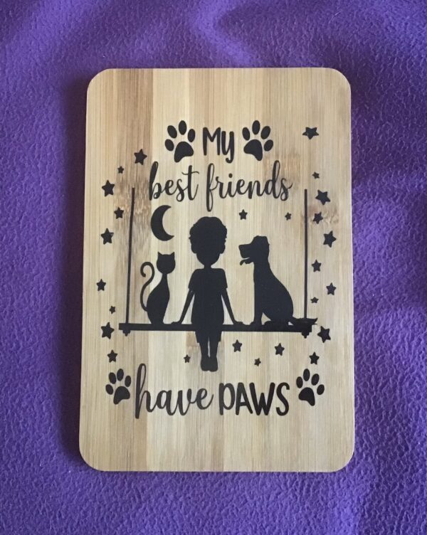 Wooden plaque - main product image