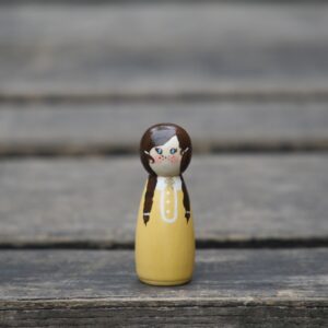 SOPHIE WOODEN PEG DOLL