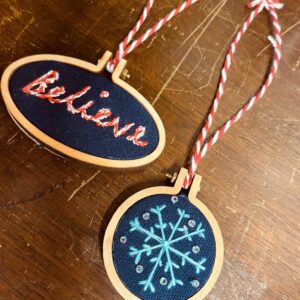 Embroidered Hanging Decoration Set