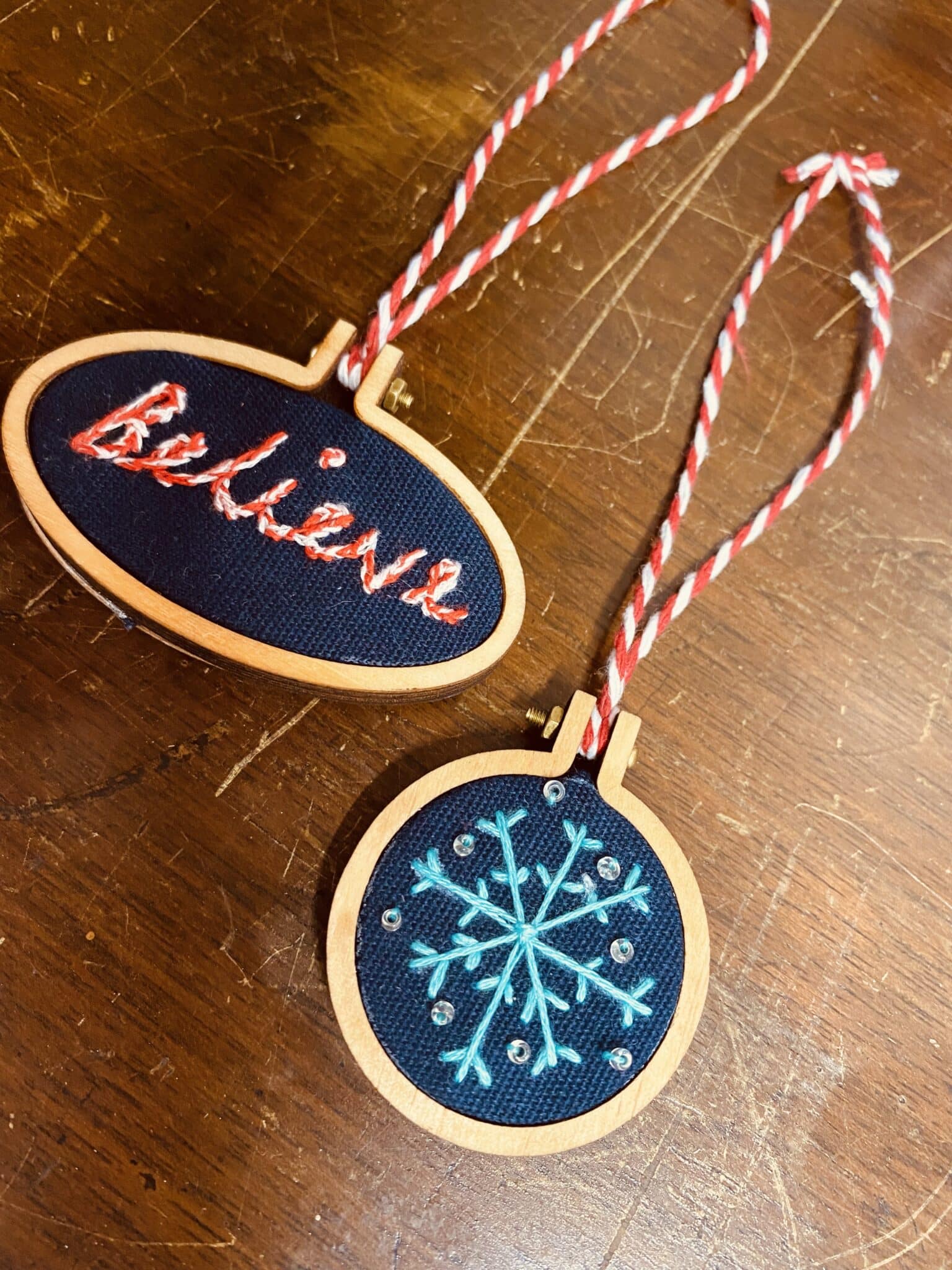 Embroidered Hanging Decoration Set - main product image