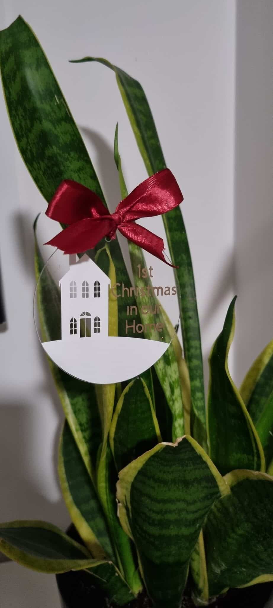 New home Christmas bauble - main product image