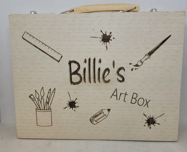 Personalised Art Set in Wooden Case - product image 3