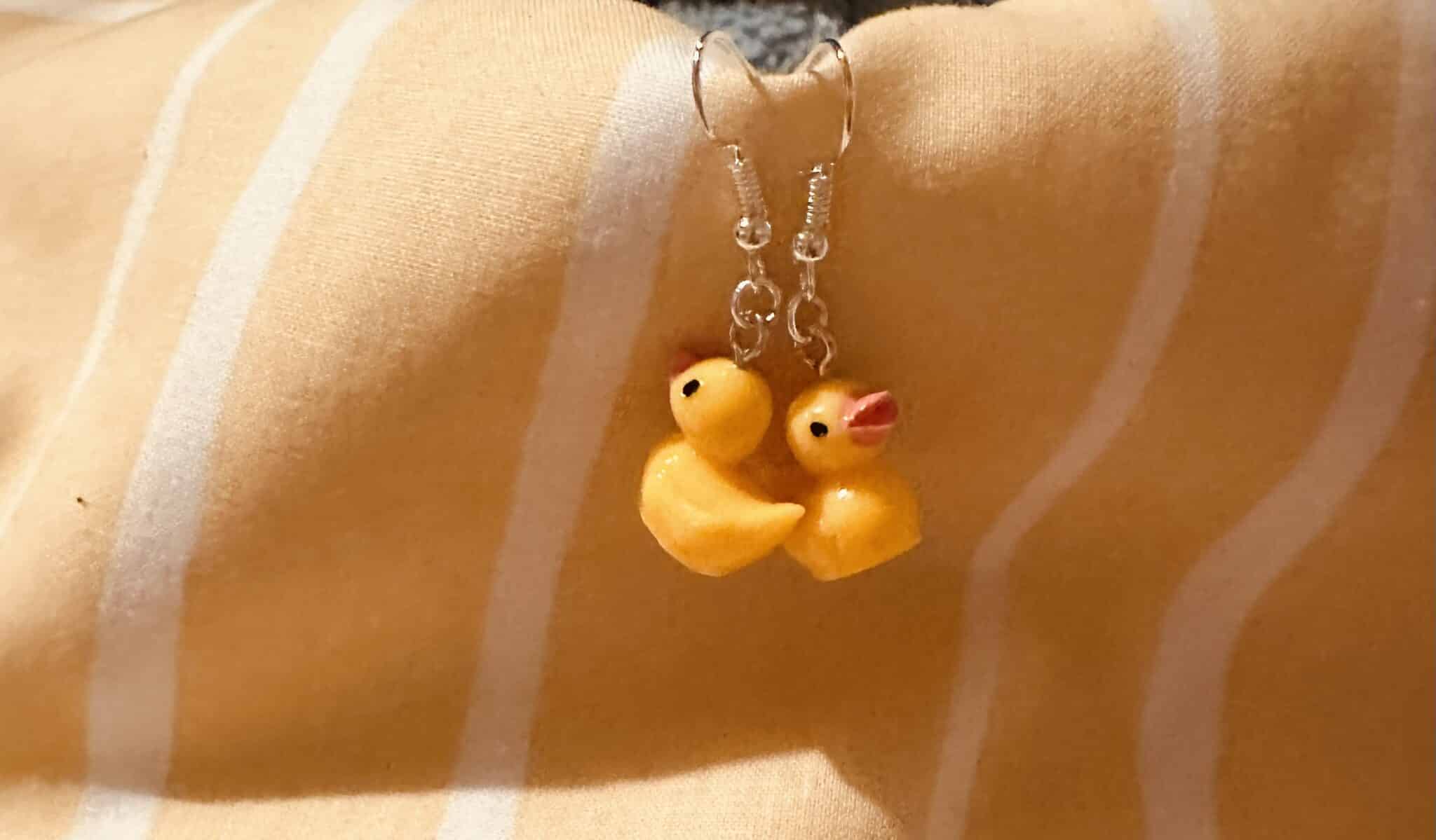 Duck earrings - main product image