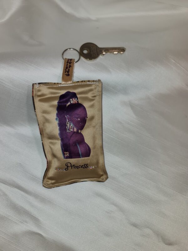 Lavender filled keyring black woman - product image 4