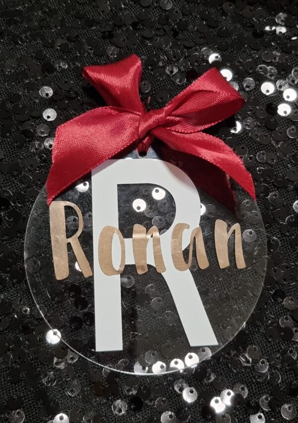 Personalised Christmas bauble - product image 2