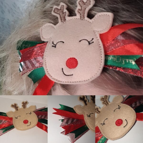 Reindeer Hair Clip - product image 2