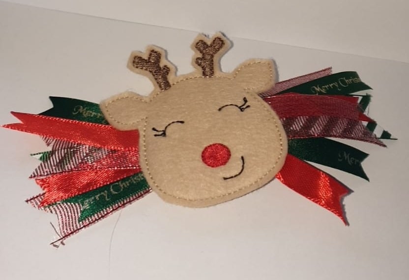 Reindeer Hair Clip - main product image