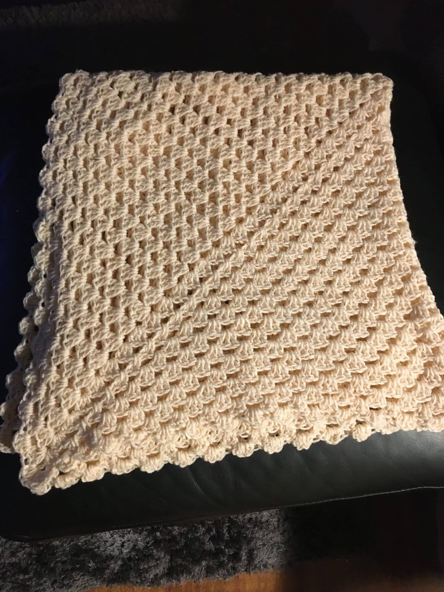 Cream Baby Blanket - main product image