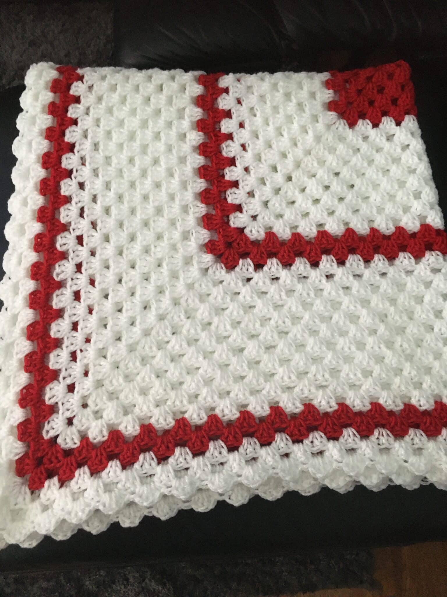 England Football Colours Baby Blanket - main product image