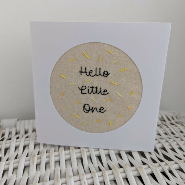 Hello Little One card - product image 4