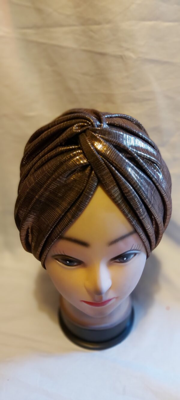 Turban cap for women, Crisscross headwear - main product image