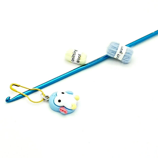 Resin Penguin Stitch Marker - product image 2