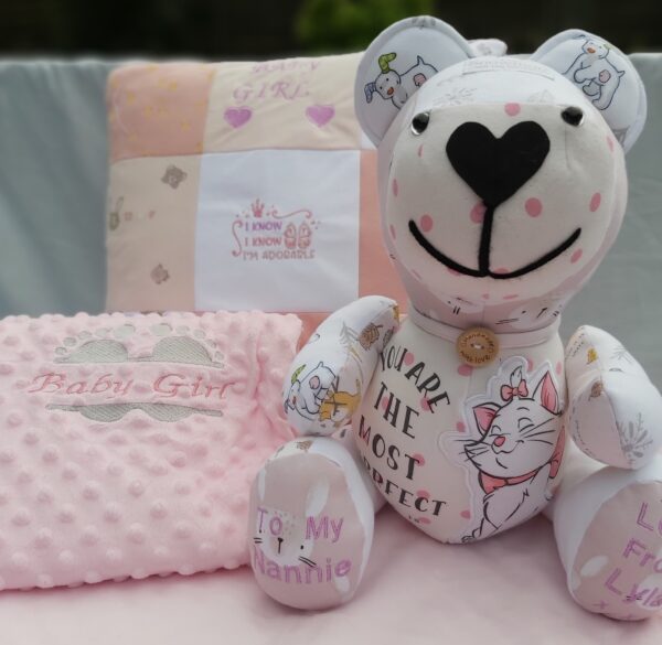 Handmade Memory baby grow bear - product image 6