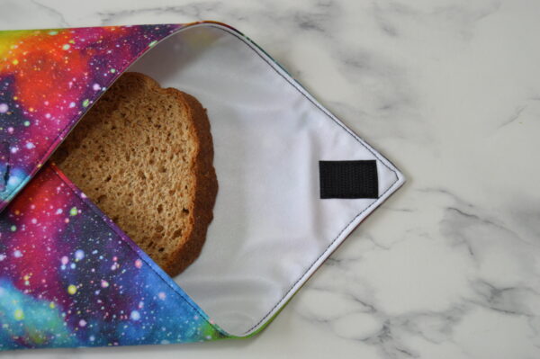 Space Themed Reusable Sandwich Wrap, Reusable Food Wrapping - product image 3