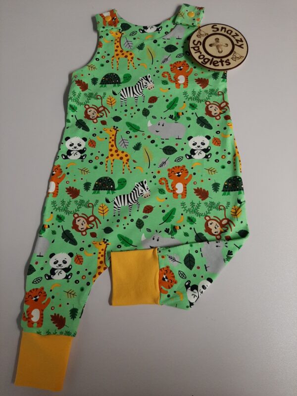 Animal Romper – Ages 0-3mths to 12-18mths - main product image