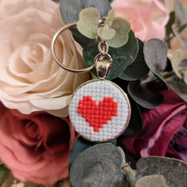 Love Heart Keyring - product image 2