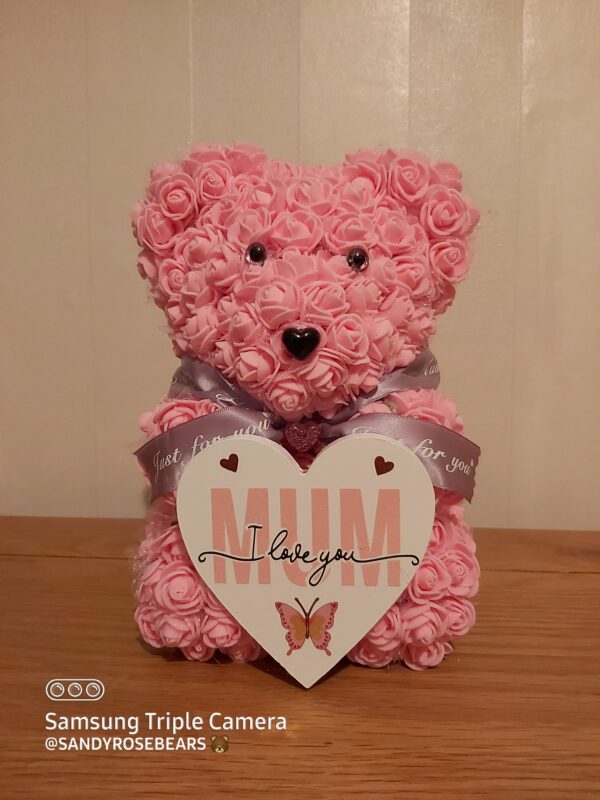 Personalised mothers day Rose bear - main product image