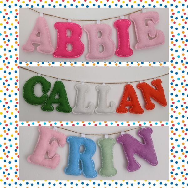 Name Bunting (8+ Letters) - main product image