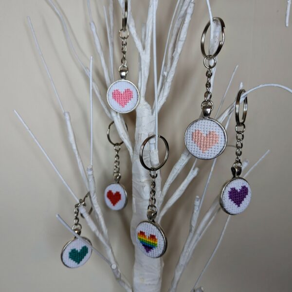 Love Heart Keyring - main product image