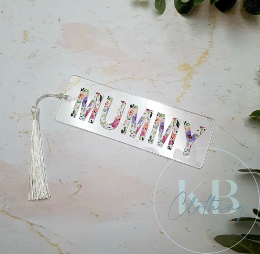 Mummy Floral Bookmark - main product image