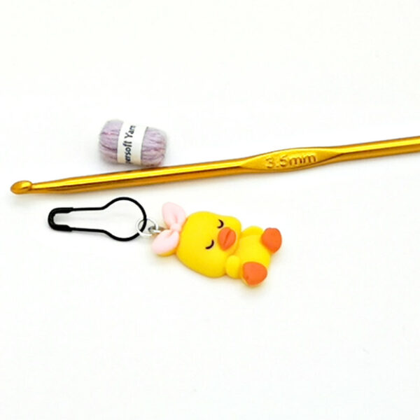 Resin Duck Stitch Marker - product image 2