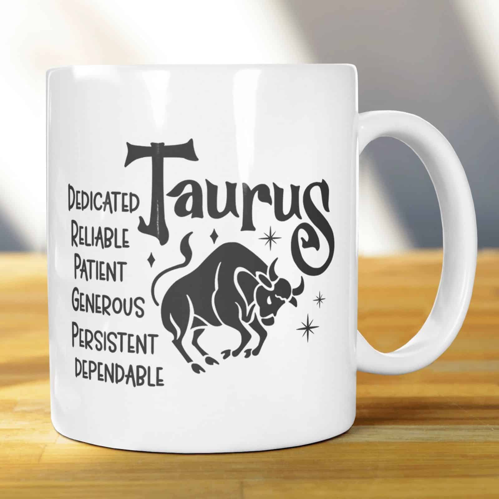Taurus Zodiac Star Signs Horoscope Gift Mug 11oz - main product image