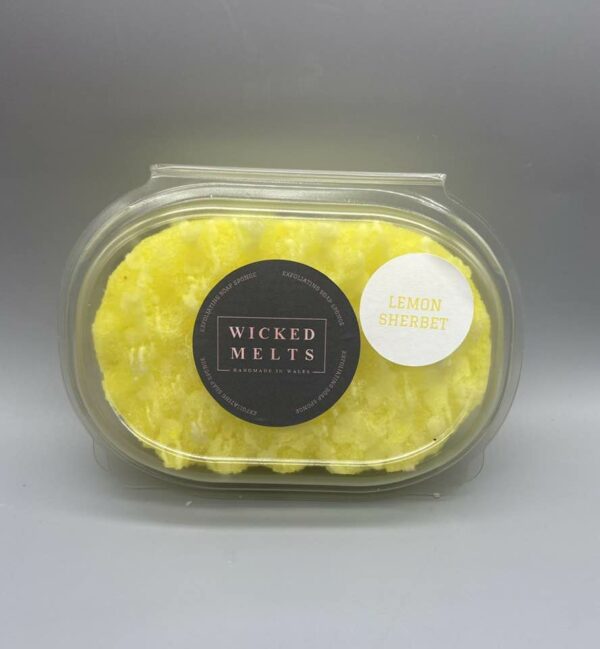 Lemon Sherbet Exfoliating Soap Sponge - main product image