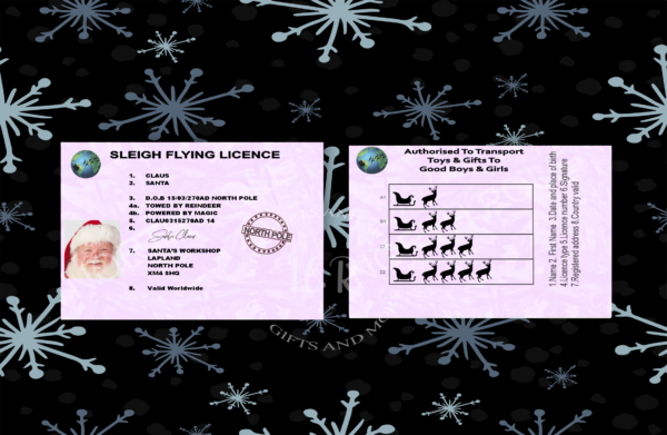 Santa Licence - product image 3