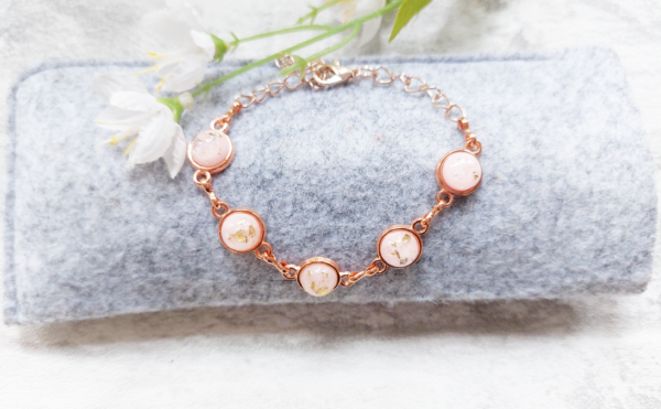 Pink And Gold Bracelet - main product image