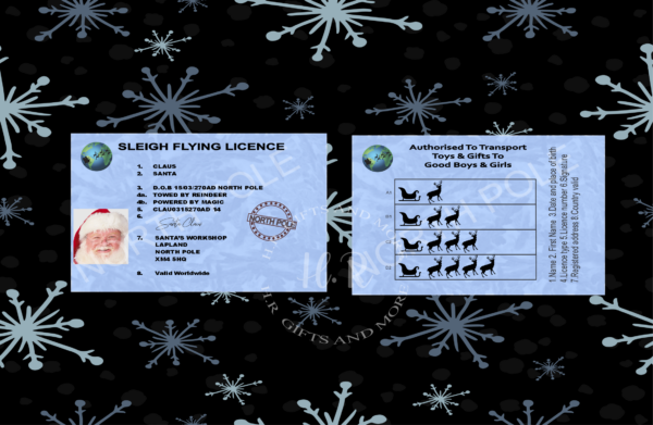 Santa Licence - product image 2